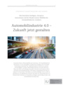 Automobilindustrie 4.0 – Zukunft jetzt gestalten